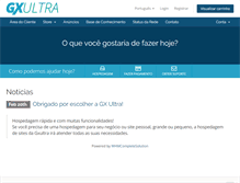 Tablet Screenshot of gxultra.com